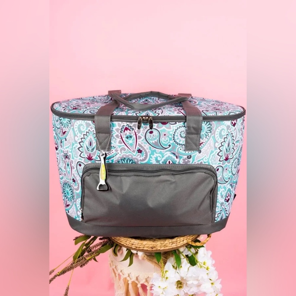 NWT NGIL paisley tote cooler